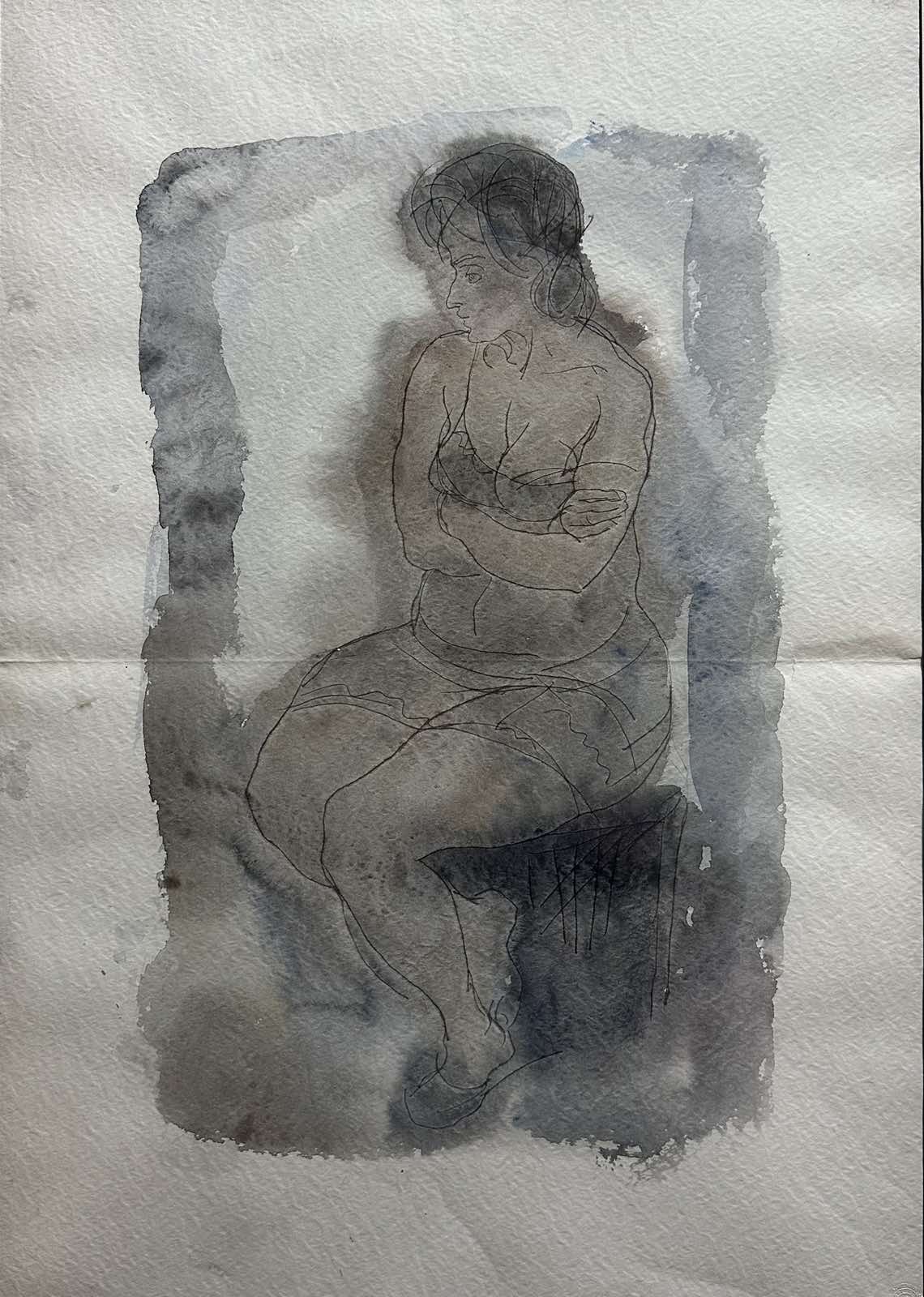 Watercolor drawing - Svetlin Rusev